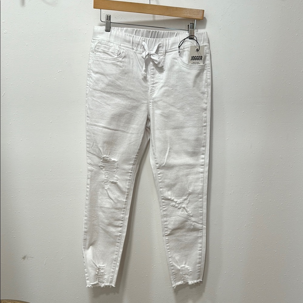 YMI Women's White Ankle & Cropped Jeans